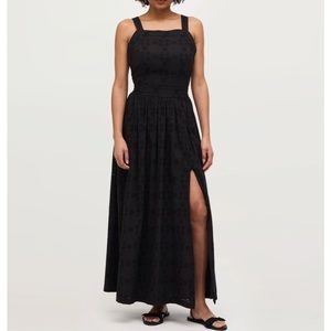 Hill House Addie Dress in Black Eyelet, XXS